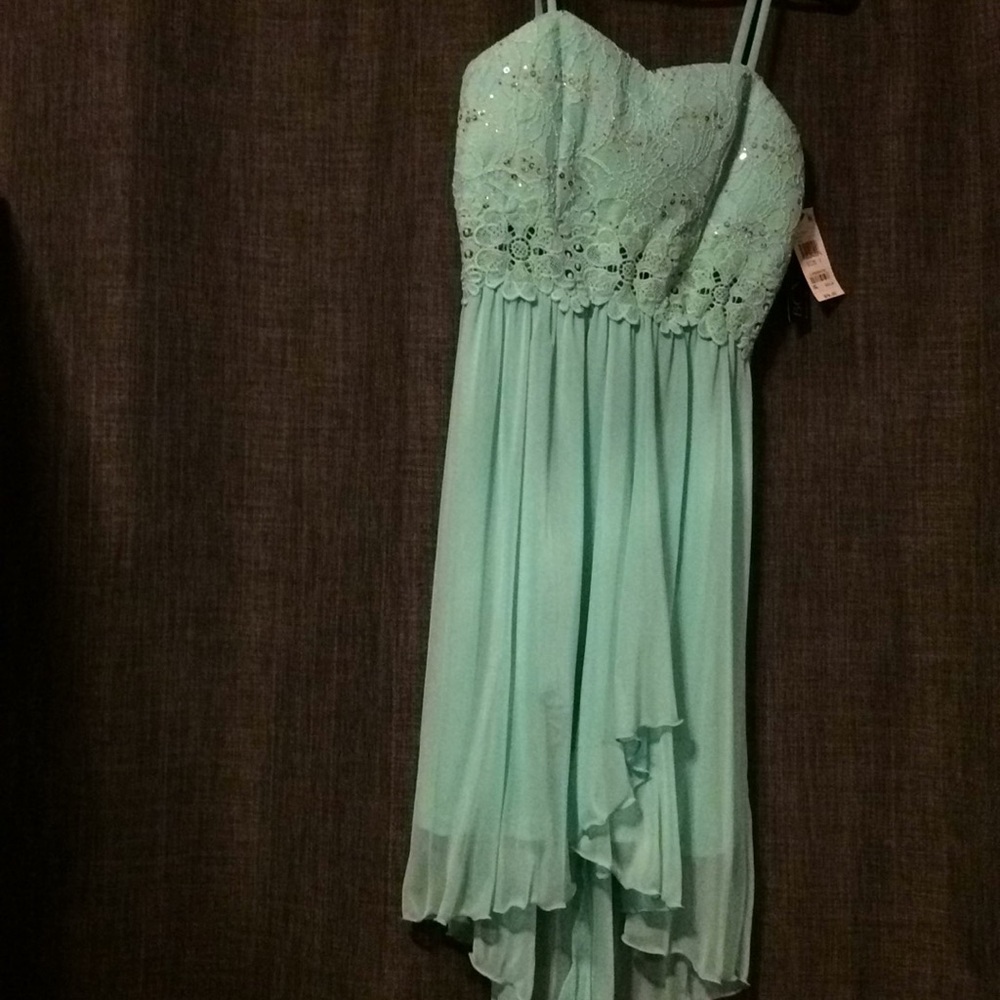 Turquoise dress